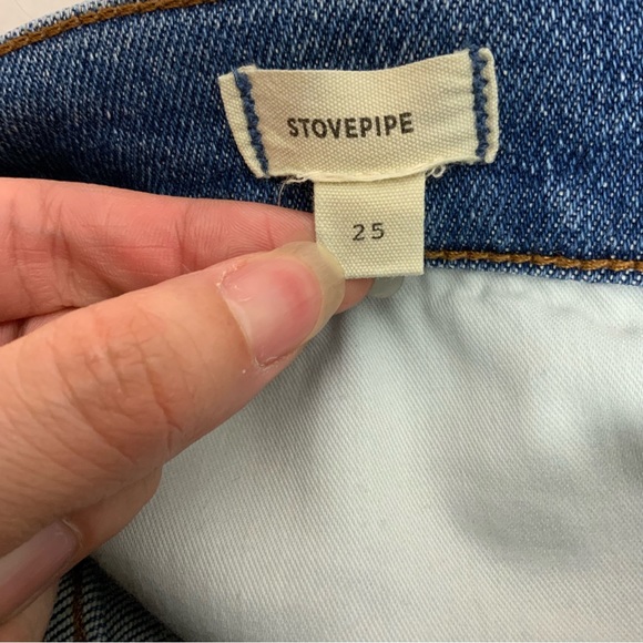 Madewell Stovepipe Jeans Leaside Wash - Picture 12 of 12